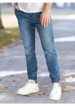 Sinsay - Jeansy jogger - granatowy ze sklepu Sinsay w kategorii Jeansy męskie - zdjęcie 185044505