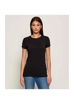 Armani Exchange T-shirt | Slim Fit ze sklepu Gomez Fashion Store w kategorii Bluzki damskie - zdjęcie 185045858