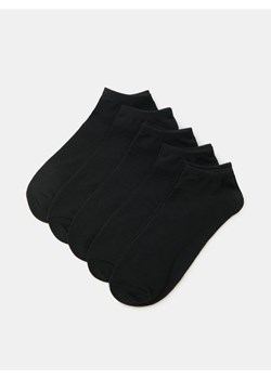 Sinsay - Skarpetki stopki 5pack - czarny ze sklepu Sinsay w kategorii Skarpetki damskie - zdjęcie 185049605