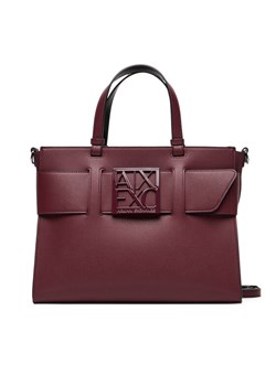 Torebka Armani Exchange 942689 0A874 UA343 Bordowy ze sklepu eobuwie.pl w kategorii Torebki damskie - zdjęcie 185050918