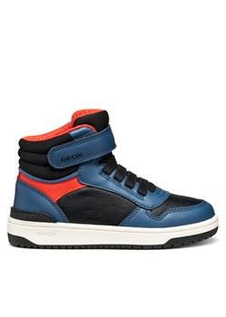 Sneakersy Geox J Washiba J46LQB 05415 C0052 D Granatowy ze sklepu eobuwie.pl w kategorii Buty sportowe dziecięce - zdjęcie 185050919
