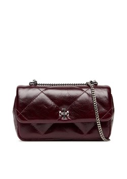 Torebka Tory Burch 169327 Bordowy ze sklepu eobuwie.pl w kategorii Kopertówki - zdjęcie 185050976