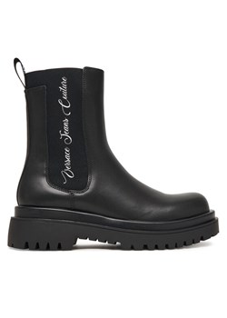 Versace Jeans Couture Sztyblety 79VA3S60 Czarny ze sklepu MODIVO w kategorii Botki - zdjęcie 185051346