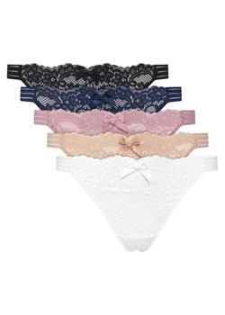 Hunkemöller Komplet 5 par stringów 302722 Kolorowy ze sklepu MODIVO w kategorii Majtki damskie - zdjęcie 185051456