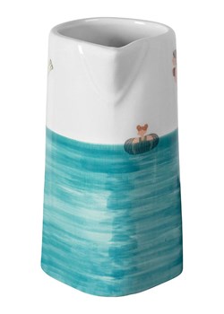 Folkifreckles Dzbanek &quot;Splash&quot; w kolorze biało-turkusowym - 1 l ze sklepu Limango Polska w kategorii Dzbanki i zaparzacze - zdjęcie 185052938