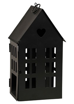 POSIWIO Świecznik  w kolorze ciemnobrązowym - 10 x 24 x 13 cm ze sklepu Limango Polska w kategorii Świeczniki - zdjęcie 185053348