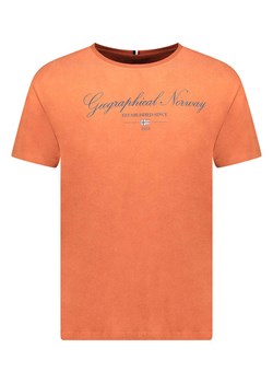 Geographical Norway Koszulka &quot;Illumine&quot; w kolorze pomarańczowym ze sklepu Limango Polska w kategorii T-shirty męskie - zdjęcie 185053375