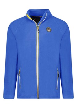 Geographical Norway Kurtka polarowa &quot;Tugim&quot; w kolorze niebieskim ze sklepu Limango Polska w kategorii Bluzy męskie - zdjęcie 185053399