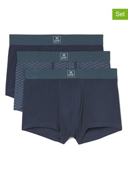 Marc O´Polo Bodywear Bokserki (3 pary) w kolorze granatowym ze sklepu Limango Polska w kategorii Majtki męskie - zdjęcie 185054616