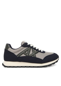 Sneakersy Armani Exchange XM001960 AF19388 MZ256 Szary ze sklepu eobuwie.pl w kategorii Buty sportowe męskie - zdjęcie 185054797