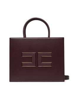 Torebka Elisabetta Franchi BS-32A-56E2-V420 Bordowy ze sklepu eobuwie.pl w kategorii Torby Shopper bag - zdjęcie 185054808