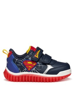 Sneakersy Geox B Lightyloo B565ZB 000BC C4226 Granatowy ze sklepu eobuwie.pl w kategorii Buty sportowe dziecięce - zdjęcie 185055898
