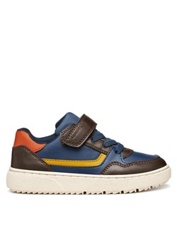 Sneakersy Geox J Theleven J56LDD 054FU C0947 S Brązowy ze sklepu eobuwie.pl w kategorii Buty sportowe dziecięce - zdjęcie 185055936