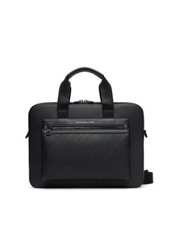 Tommy Hilfiger Torba na laptopa Th Monogram Computer Bag AM0AM13835 Czarny ze sklepu MODIVO w kategorii Torby na laptopa - zdjęcie 185056436