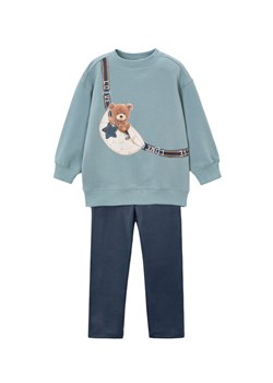 Mayoral Komplet bluza i legginsy 4727 Niebieski Regular Fit ze sklepu MODIVO w kategorii Dresy chłopięce - zdjęcie 185056458