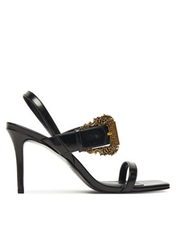 Versace Jeans Couture Sandały 79VA3S71 Czarny ze sklepu MODIVO w kategorii Sandały damskie - zdjęcie 185056488