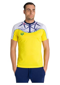 Arena Koszulka sportowa w kolorze żółtym ze sklepu Limango Polska w kategorii T-shirty męskie - zdjęcie 185057429