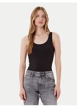 G-Star Raw Top Base D07210-3310 Czarny Slim Fit ze sklepu MODIVO w kategorii Bluzki damskie - zdjęcie 185057645