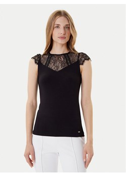Morgan Bluzka 232-DGIULIA Czarny Slim Fit ze sklepu MODIVO w kategorii Bluzki damskie - zdjęcie 185057675