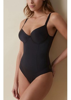 Czarne body z fiszbinami Giorgia, Kolor czarny, Rozmiar 70B, Selene ze sklepu Intymna w kategorii Body damskie - zdjęcie 185058098