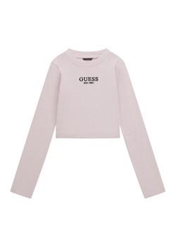 Guess Bluzka J4YI49 KBZP4 Różowy Regular Fit ze sklepu MODIVO w kategorii Bluzki dziewczęce - zdjęcie 185059316