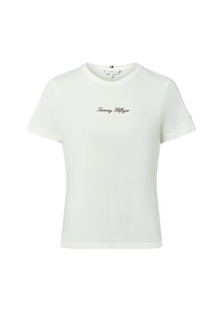 Tommy Hilfiger Koszulka damska Kobiety Dżersej écru jednolity ze sklepu vangraaf w kategorii Bluzki damskie - zdjęcie 185059489