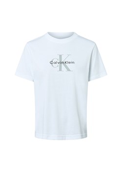 Calvin Klein Jeans Koszulka damska Kobiety Bawełna biały jednolity ze sklepu vangraaf w kategorii Bluzki damskie - zdjęcie 185059496
