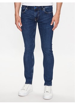 Guess Jeansy Miami M3YAN1 D52F1 Granatowy Skinny Fit ze sklepu MODIVO w kategorii Jeansy męskie - zdjęcie 185059566