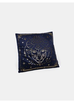 Sinsay - Poduszka ze znakiem zodiaku - byk - granatowy ze sklepu Sinsay w kategorii Dom - zdjęcie 185060798