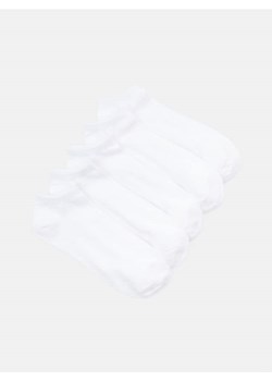 Sinsay - Skarpetki stopki 5pack - biały ze sklepu Sinsay w kategorii Skarpetki damskie - zdjęcie 185060889