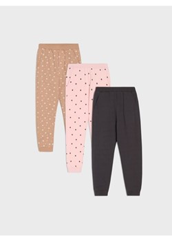Sinsay - Spodnie 3 pack - wielobarwny ze sklepu Sinsay w kategorii Spodnie dziewczęce - zdjęcie 185060919