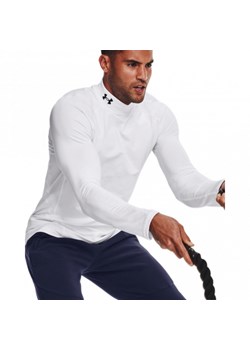 Męski longsleeve treningowy termoaktywny UNDER ARMOUR UA CG Armour Fitted Mock ze sklepu Sportstylestory.com w kategorii T-shirty męskie - zdjęcie 185062376