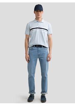 BIG STAR Koszulka polo w kolorze błękitnym ze sklepu Limango Polska w kategorii T-shirty męskie - zdjęcie 185062905
