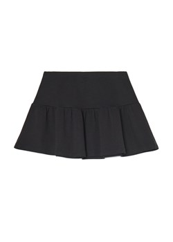 Cropp - Bawełniana czarna spódnica mini - czarny ze sklepu Cropp w kategorii Spódnice - zdjęcie 185063218