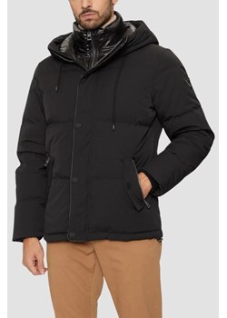 GUESS Czarna męska kurtka High Collar, Rozmiar M ze sklepu outfit.pl w kategorii Kurtki męskie - zdjęcie 185063717