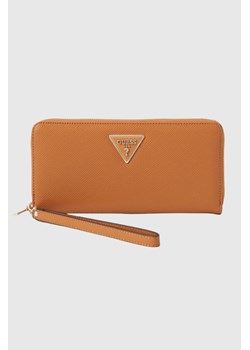 GUESS Brązowy portfel damski Laurel ze sklepu outfit.pl w kategorii Portfele damskie - zdjęcie 185063925