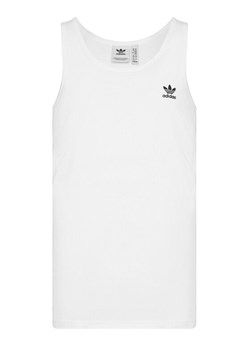 adidas Tank top Trefoil Essentials IY7366 Biały Regular Fit ze sklepu MODIVO w kategorii T-shirty męskie - zdjęcie 185064656