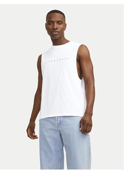 Jack&Jones Tank top Jjestar 12249131 Biały Oversize ze sklepu MODIVO w kategorii T-shirty męskie - zdjęcie 185064669