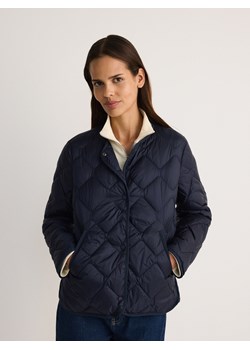 Reserved - Pikowana kurtka z puchem - granatowy ze sklepu Reserved w kategorii Kurtki damskie - zdjęcie 185065216