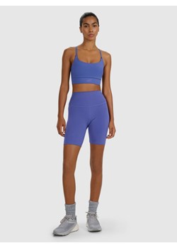 Damskie kolarki treningowe 4F 4FWAW25TFSTF051 - niebieskie ze sklepu Sportstylestory.com w kategorii Szorty - zdjęcie 185065778