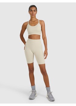 Damskie kolarki treningowe 4F 4FWAW25TFSTF084 - beżowe - id: 336799 - marki 4F - 185065878 Damskie kolarki treningowe 4F 4FWAW25TFSTF084 - beżowe ze sklepu Sportstylestory.com w kategorii Szorty - zdjęcie 185065878
