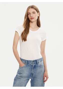 G-Star Raw T-Shirt Eyben D24533-4107 Biały Slim Fit ze sklepu MODIVO w kategorii Bluzki damskie - zdjęcie 185066926