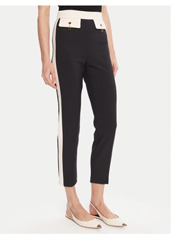 Elisabetta Franchi Spodnie materiałowe PA-T01-56E2-V340 Czarny Regular Fit ze sklepu MODIVO w kategorii Spodnie damskie - zdjęcie 185067017