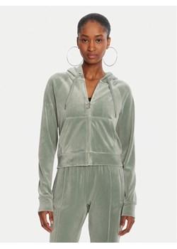 Juicy Couture Bluza Madison JCWA122001 Zielony Slim Fit ze sklepu MODIVO w kategorii Bluzy damskie - zdjęcie 185067049