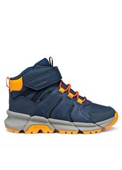 Geox Trzewiki J Flexyper Plus J56LCC 0FUME C4J2T S Granatowy ze sklepu MODIVO w kategorii Buty zimowe dziecięce - zdjęcie 185067056