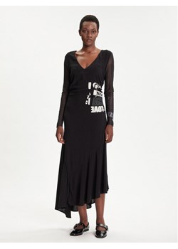 Desigual Sukienka codzienna Posinew 25WWVW26 Czarny Slim Fit ze sklepu MODIVO w kategorii Sukienki - zdjęcie 185067089