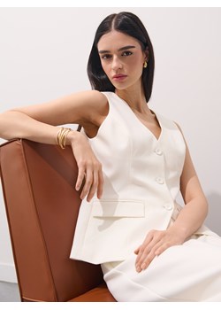 Mohito - Kamizelka - kremowy ze sklepu Mohito w kategorii Kamizelki damskie - zdjęcie 185068286