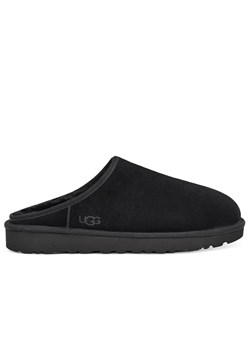 Buty męskie Ugg Classic Slip-On 1129290-BLK - czarne ze sklepu streetstyle24.pl w kategorii Kapcie męskie - zdjęcie 185068715