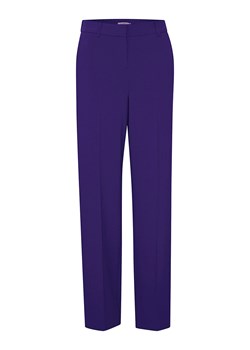 b.young Spodnie w kolorze granatowym ze sklepu Limango Polska w kategorii Spodnie damskie - zdjęcie 185068799