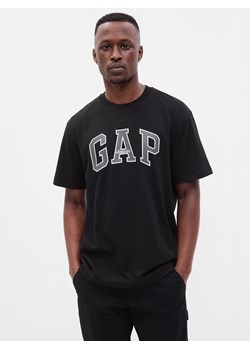 GAP Koszulka w kolorze czarnym ze sklepu Limango Polska w kategorii T-shirty męskie - zdjęcie 185068848